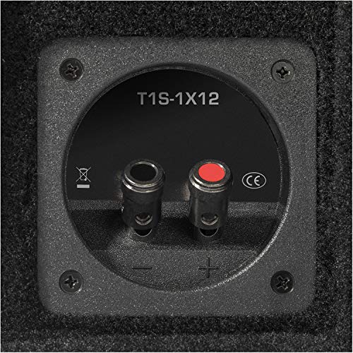 Rockford Fosgate T1S-1X12 Power Single 12” T1 Slim Sealed Loaded Enclosure Rockford Fosgate T1S-1X12 Power Single 12” T1 Slim Sealed Loaded Enclosure